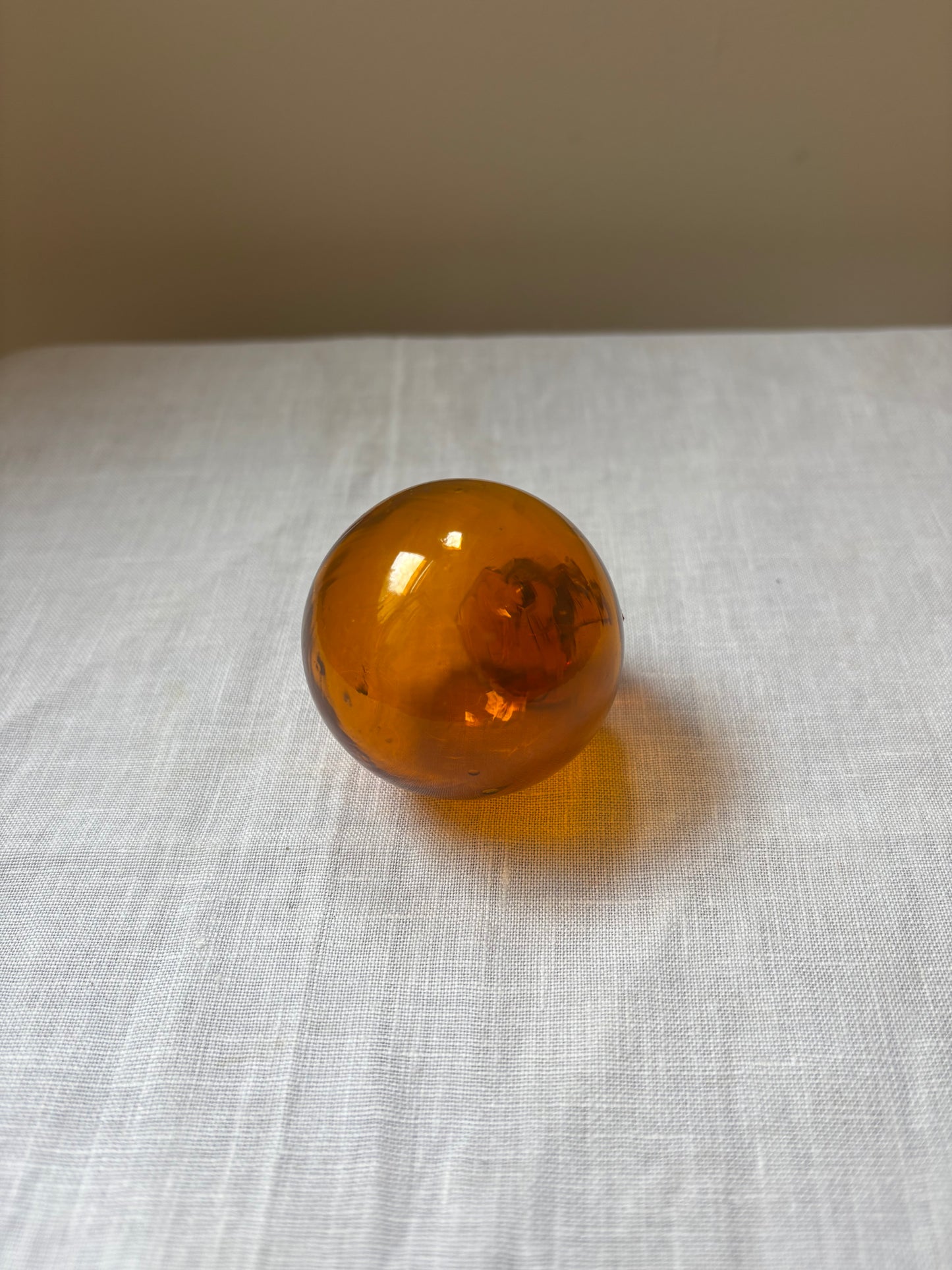Amber Glass Ball