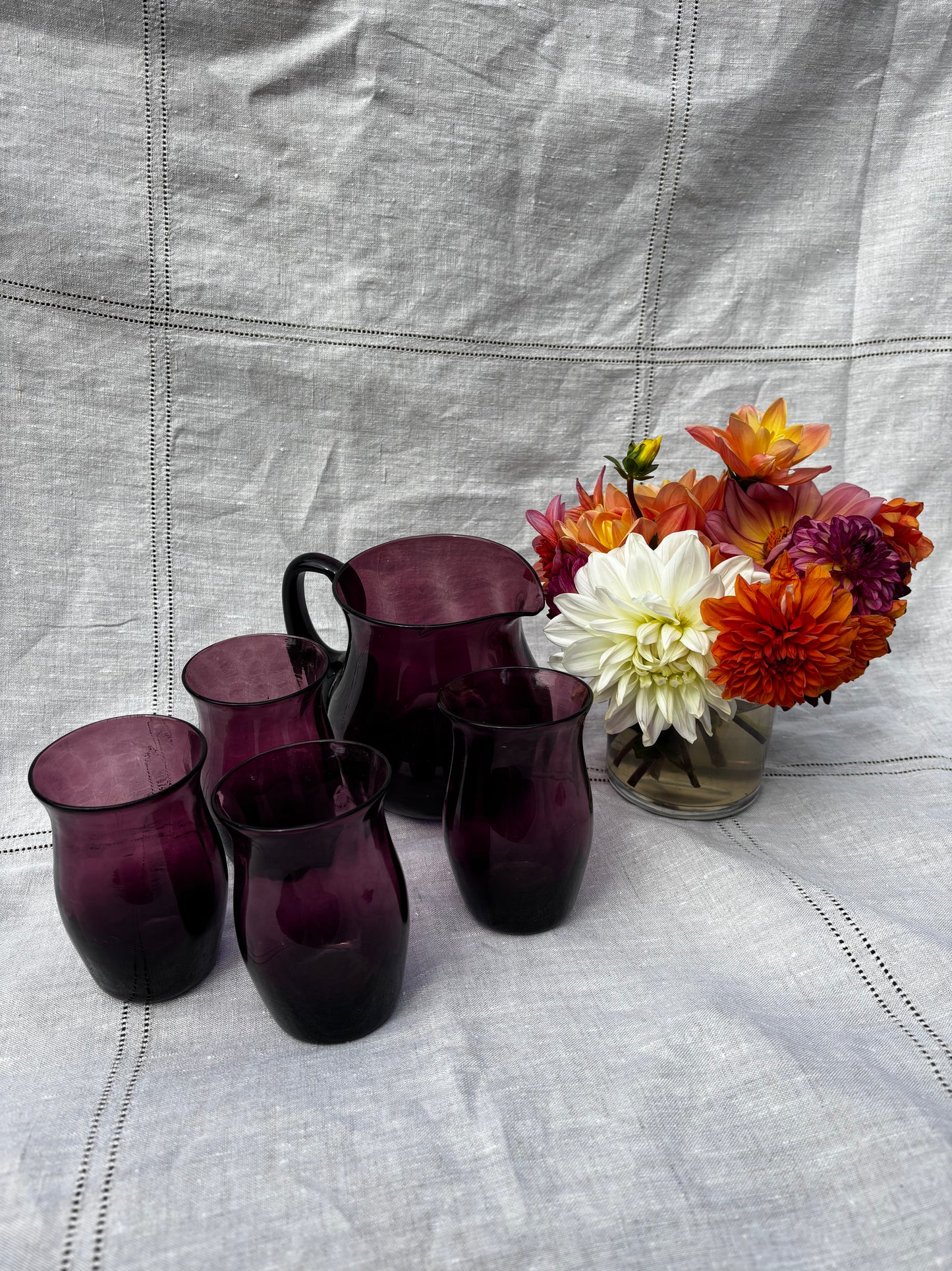 Amethyst Glass Tumblers