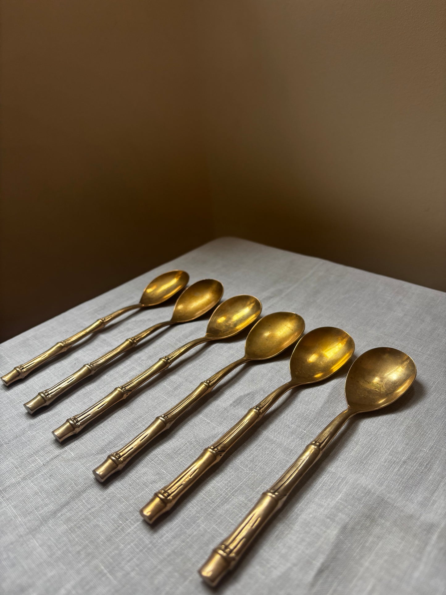 Bamboo-Effect Teaspoons
