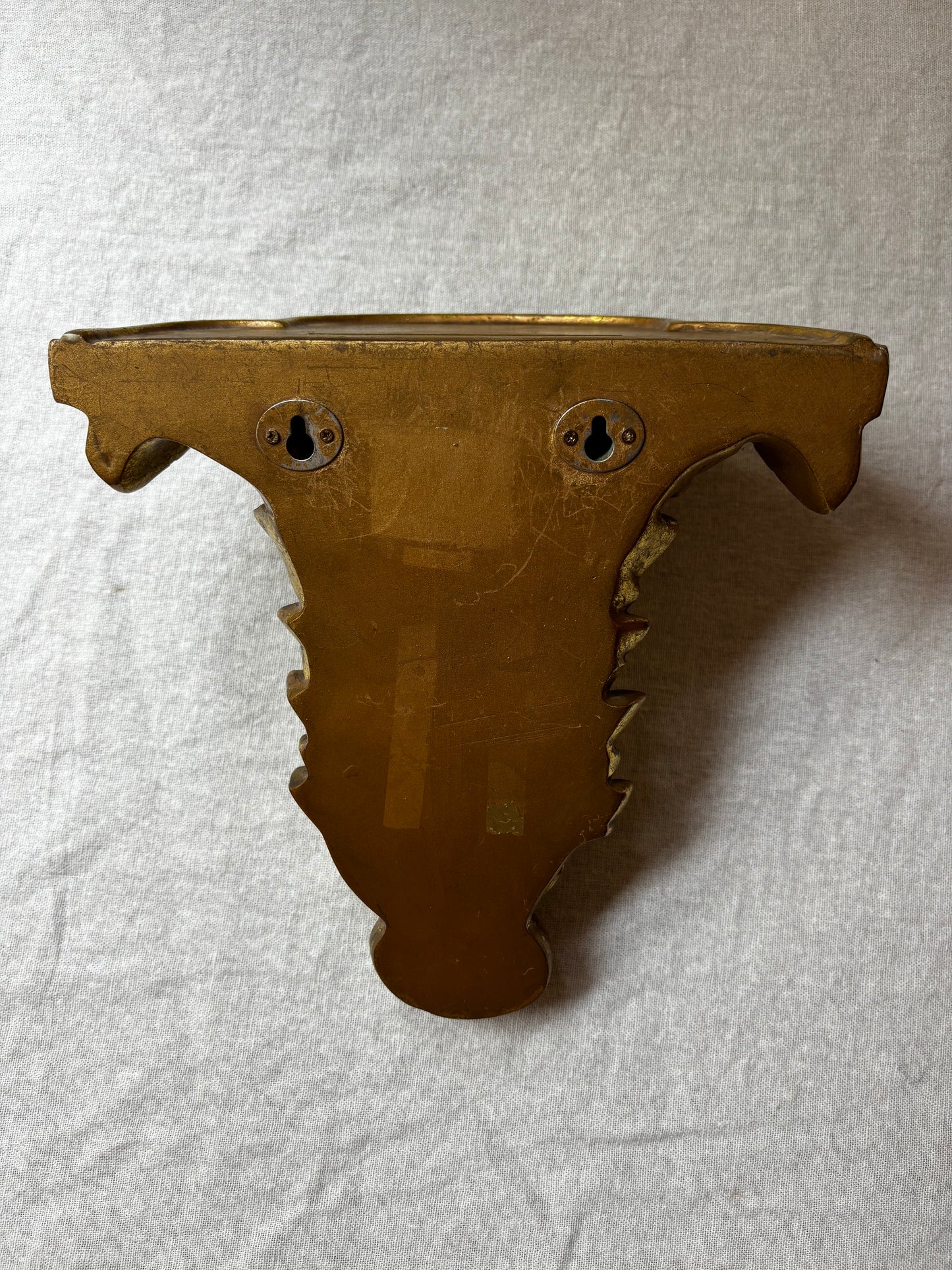 Ornate Acanthus Leaf Wall Shelf