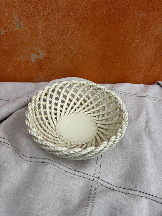 Rustic Spanish Ropework Bowl