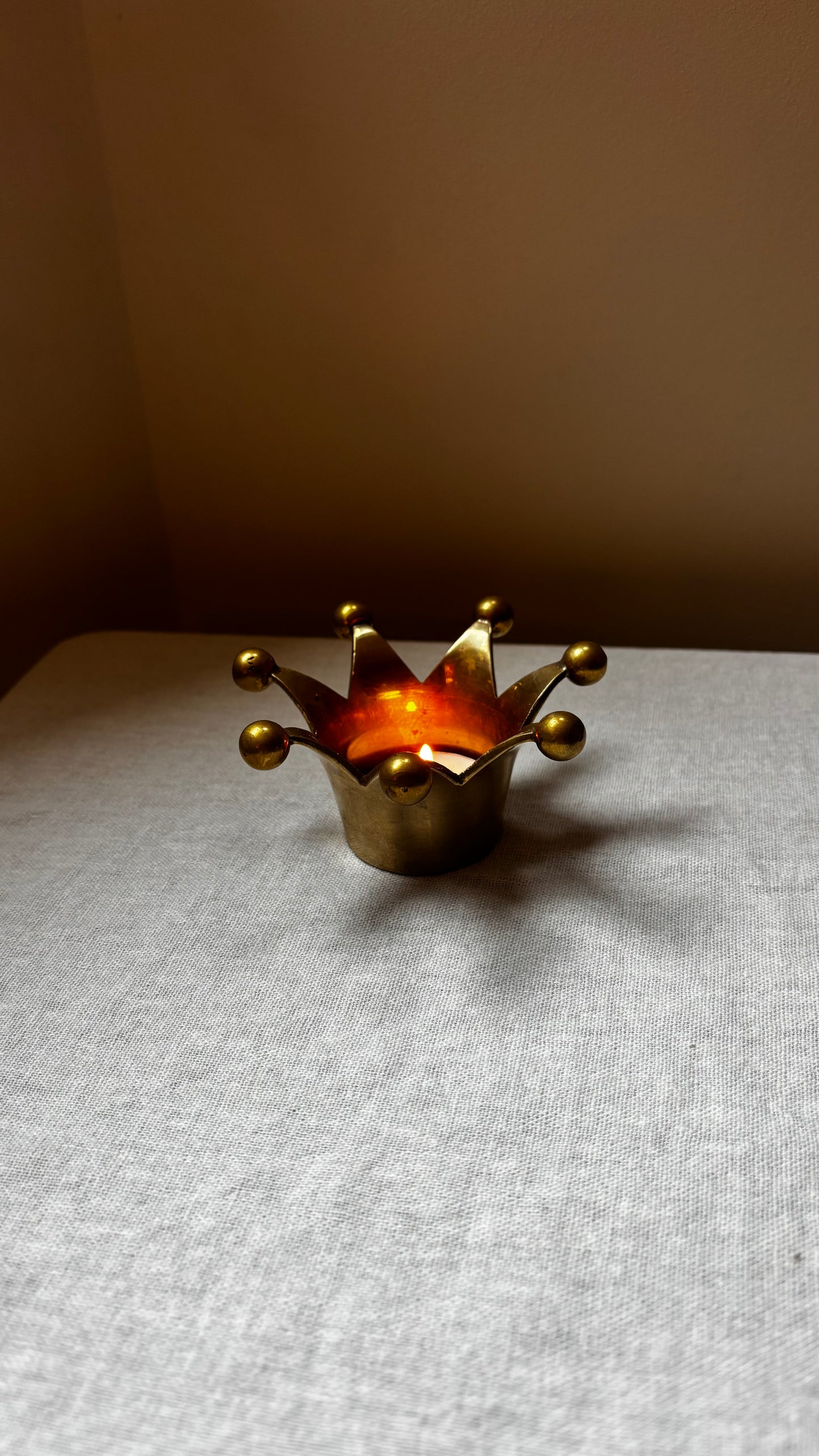 Brass Candle Holder