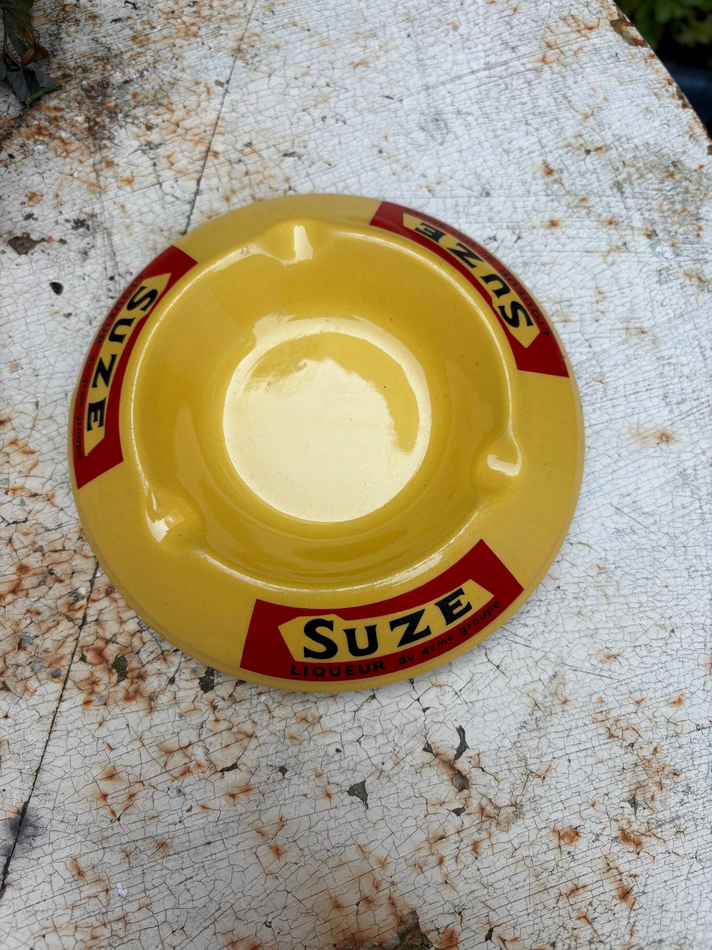 Vintage French Advertising Ashtray