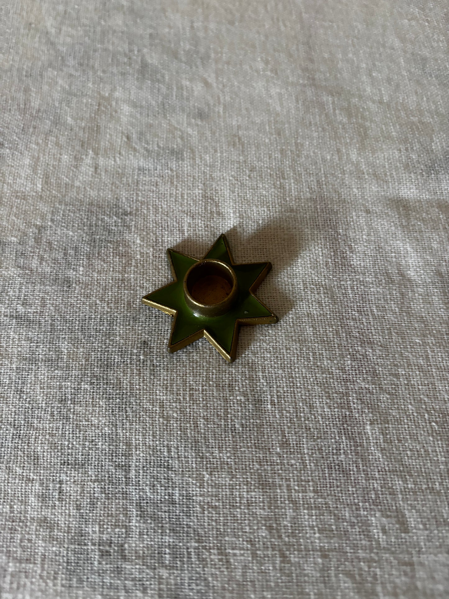 Set of Four Scandinavian Star Candleholders