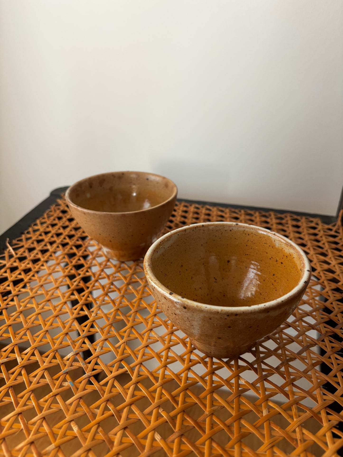 Pairs of Glazed Ceramic Bowls/Coffee Mugs
