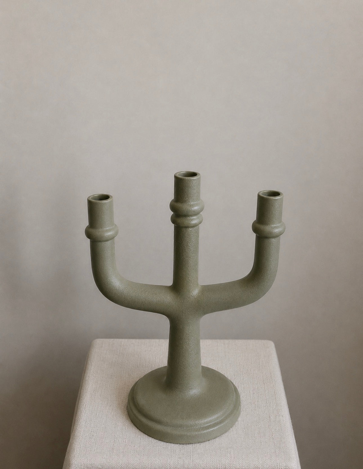Swedish three arm candelabra
