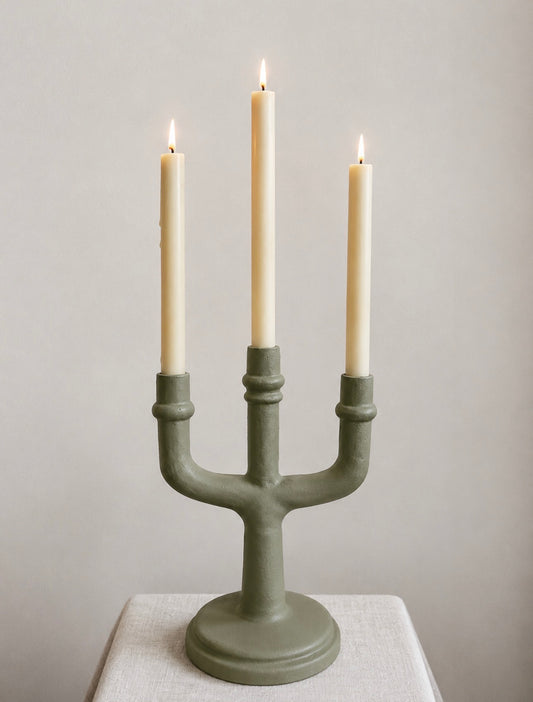 Swedish three arm candelabra