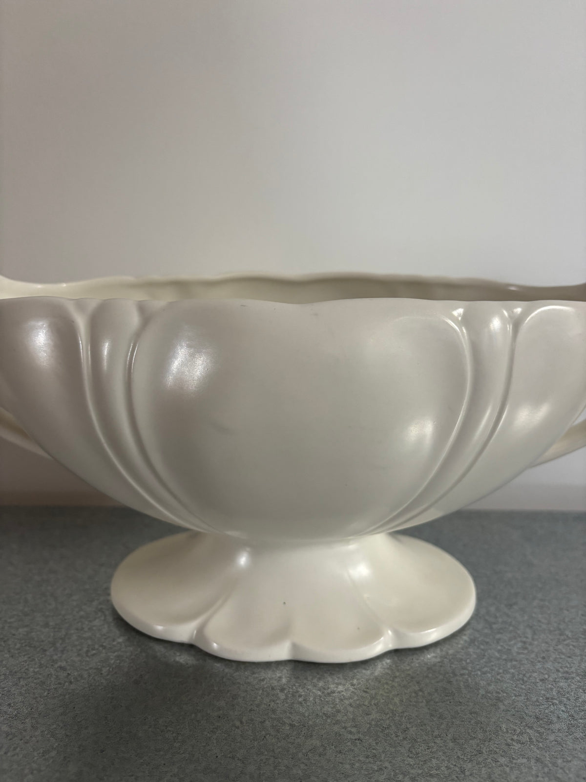 Heavy Ceramic Mantle Vase