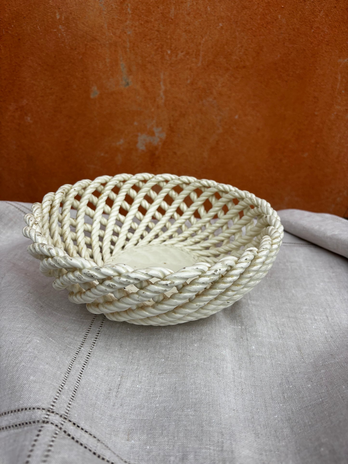 Rustic Spanish Ropework Bowl