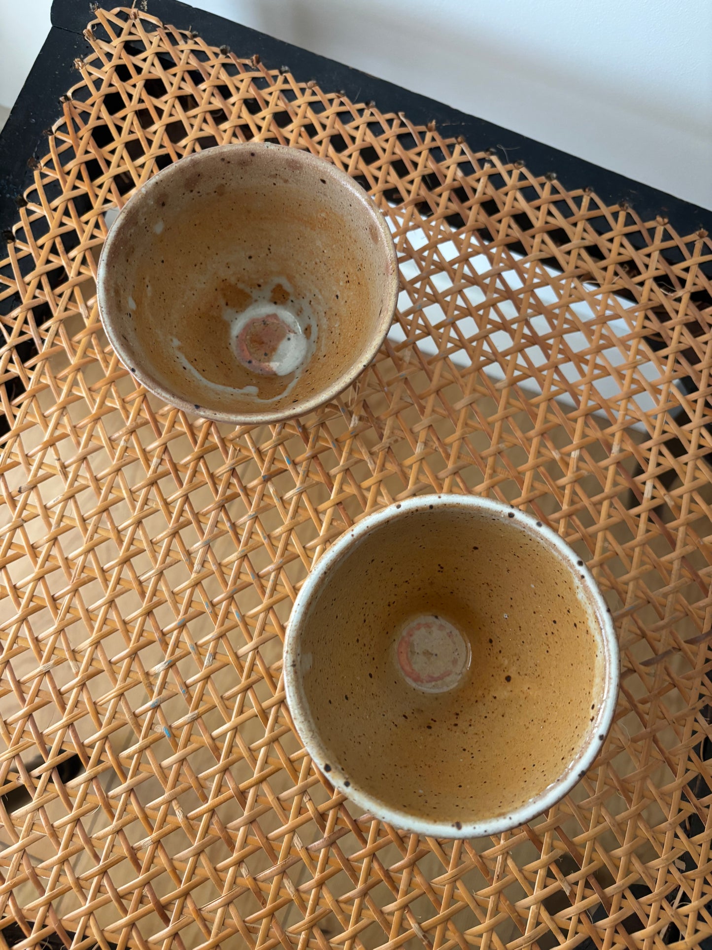 Pairs of Glazed Ceramic Bowls/Coffee Mugs