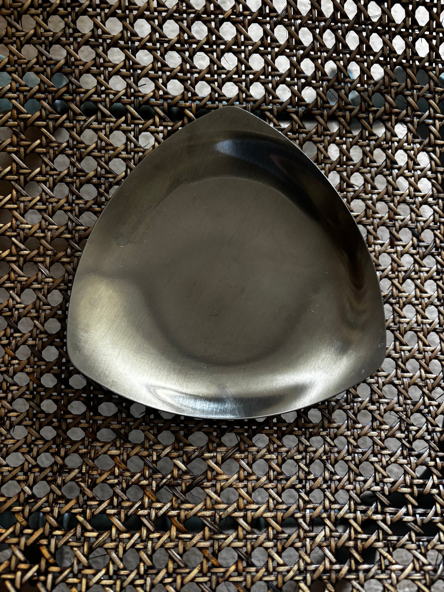 1970s Metal 3 Cornered Tray