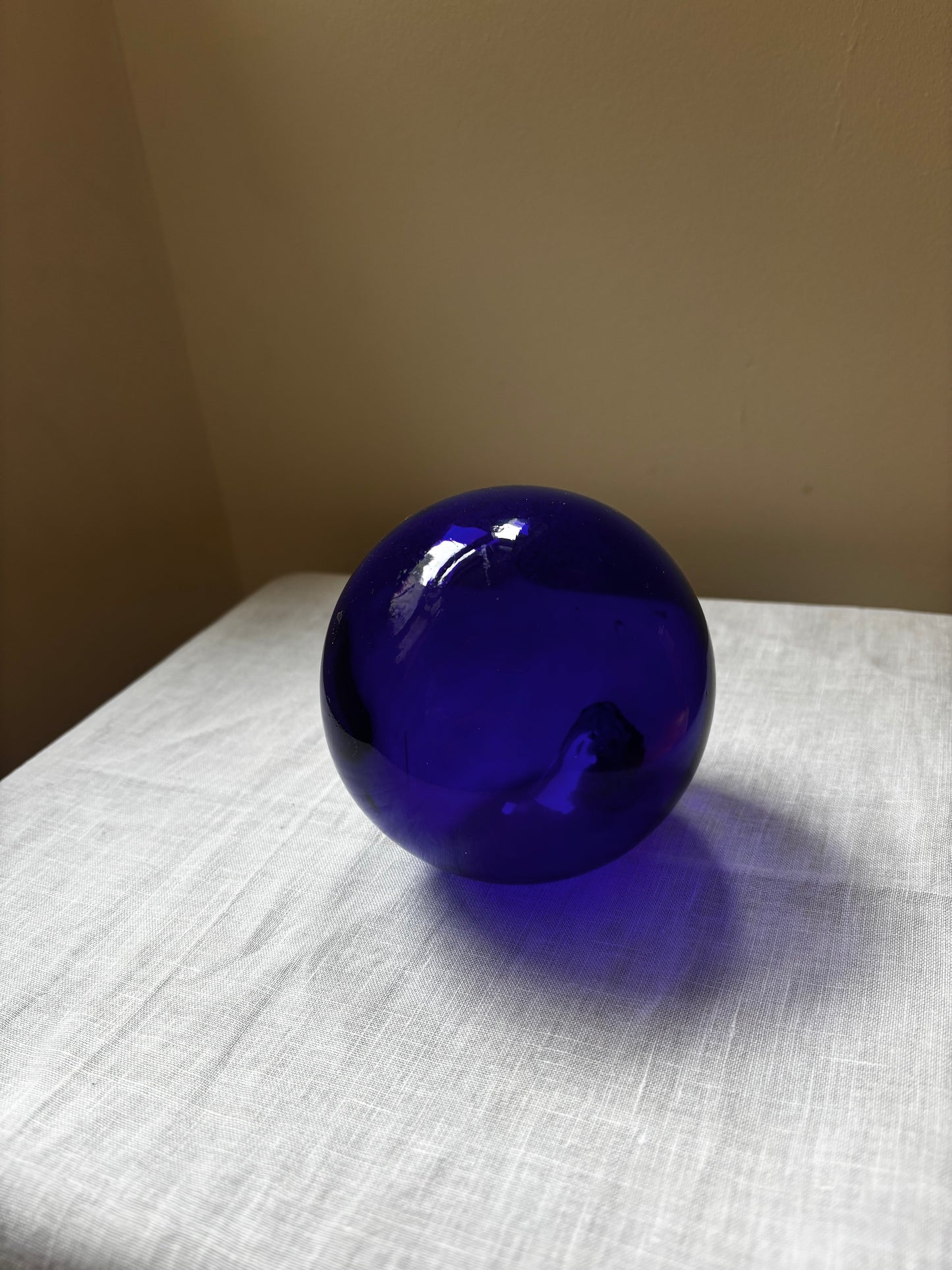 Blue Glass Ball
