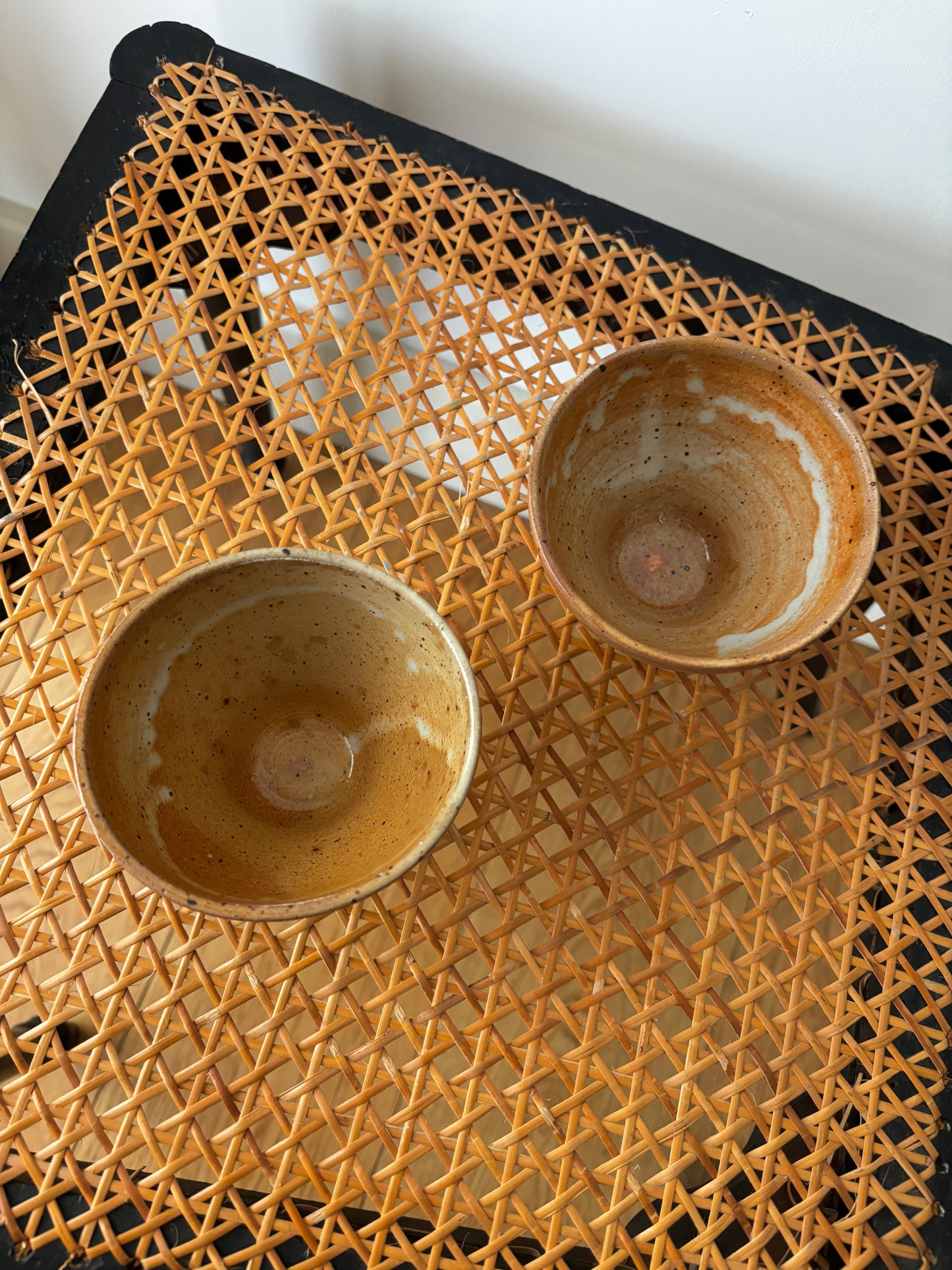 Pairs of Glazed Ceramic Bowls/Coffee Mugs