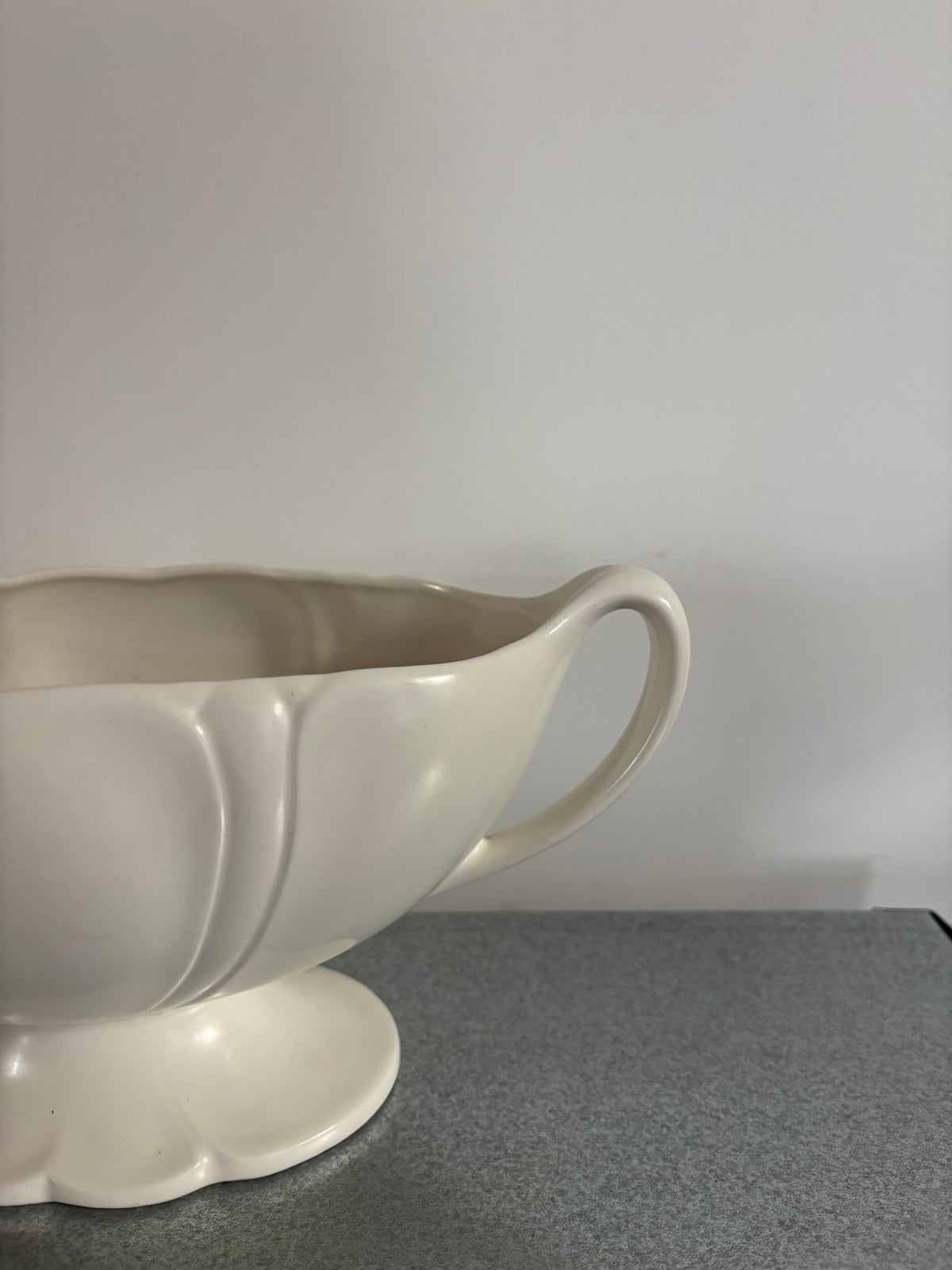 Heavy Ceramic Mantle Vase