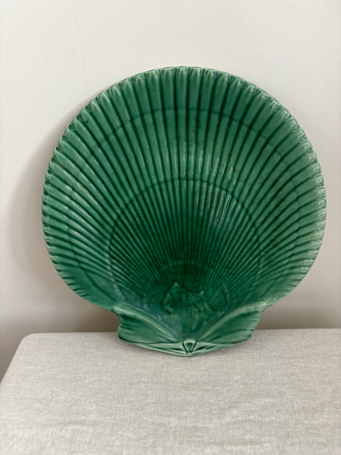 Vallauris Shell-Shaped Plate