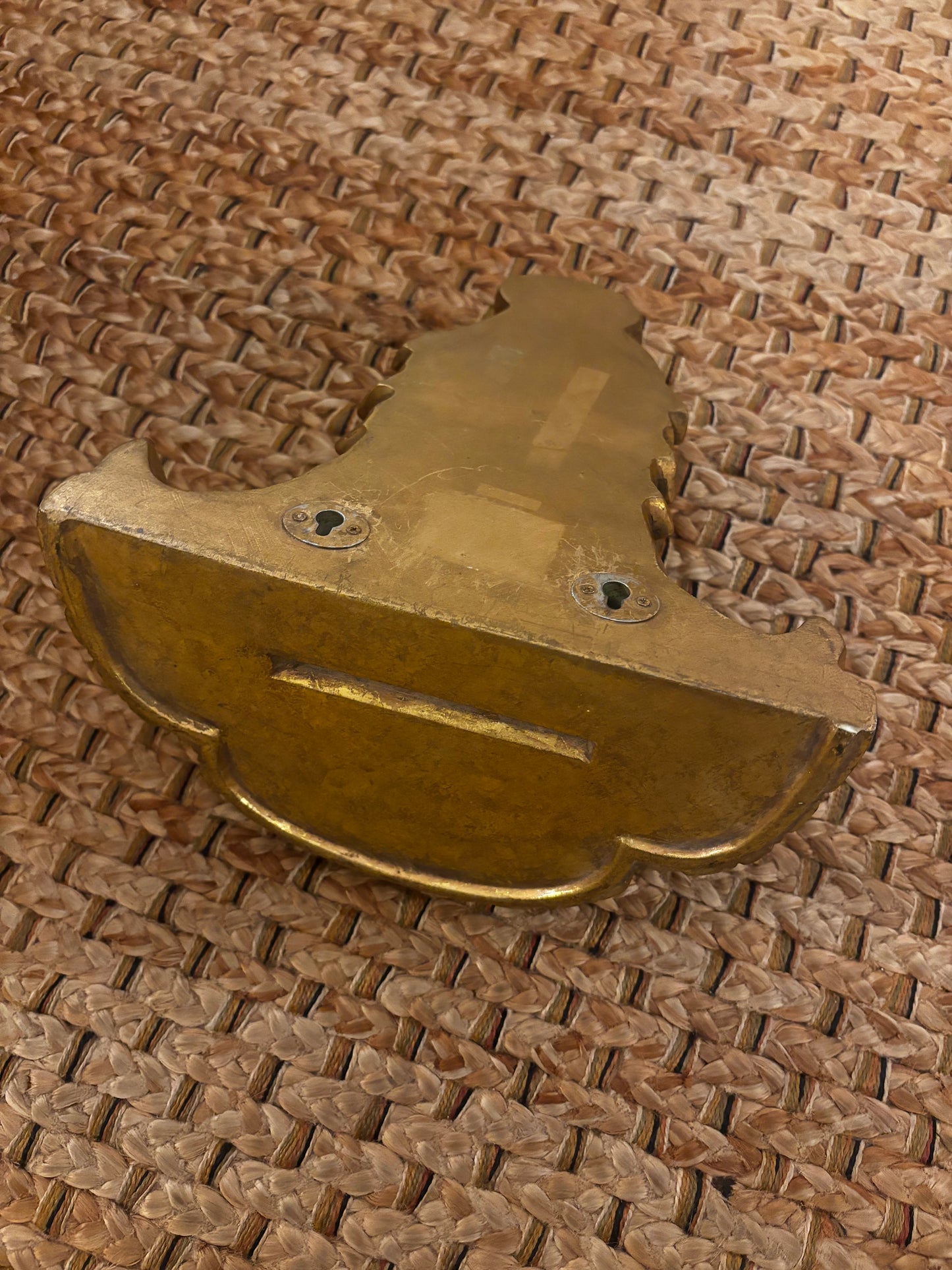 Ornate Acanthus Leaf Wall Shelf