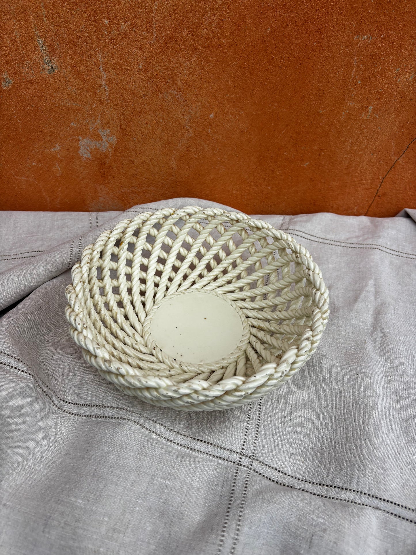 Rustic Spanish Ropework Bowl