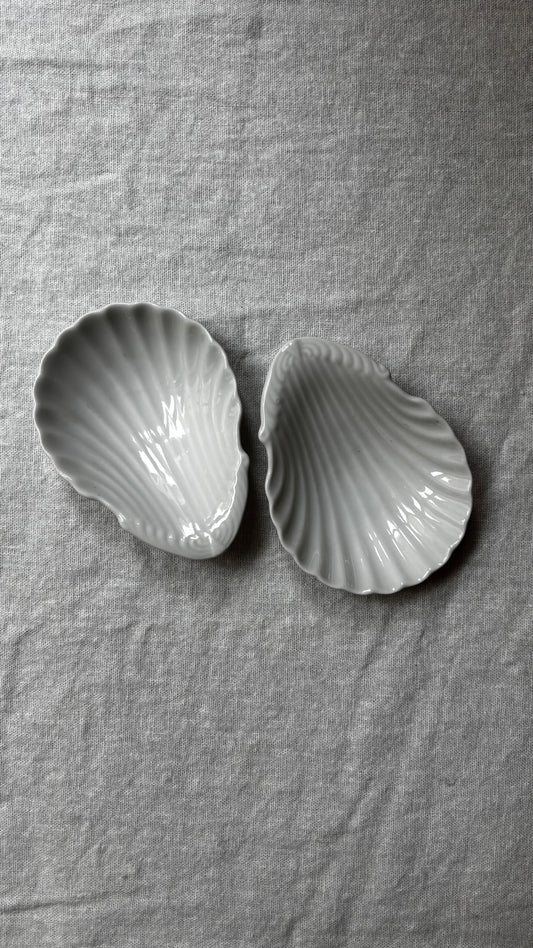 Shell-shaped dishes