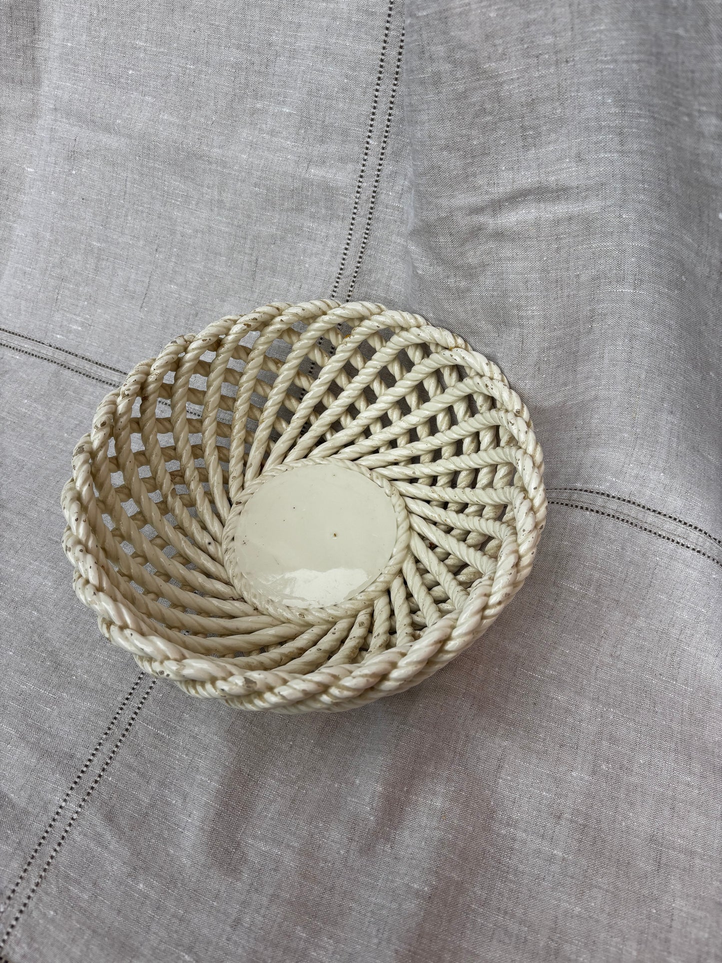 Rustic Spanish Ropework Bowl